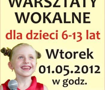 Warsztaty wokalne dla dzieci w DO-RE-MI-FA