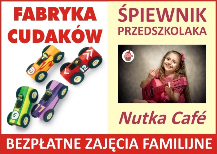 zajęcia familijne w Nutka Cafe