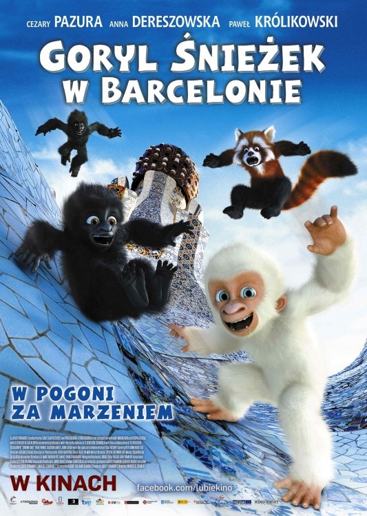 Goryl śnieżek w Barcelonie