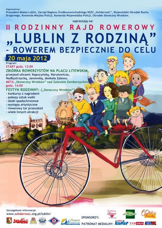 II Rodzinny Rajd Rowerowy „Lublin z Rodziną”