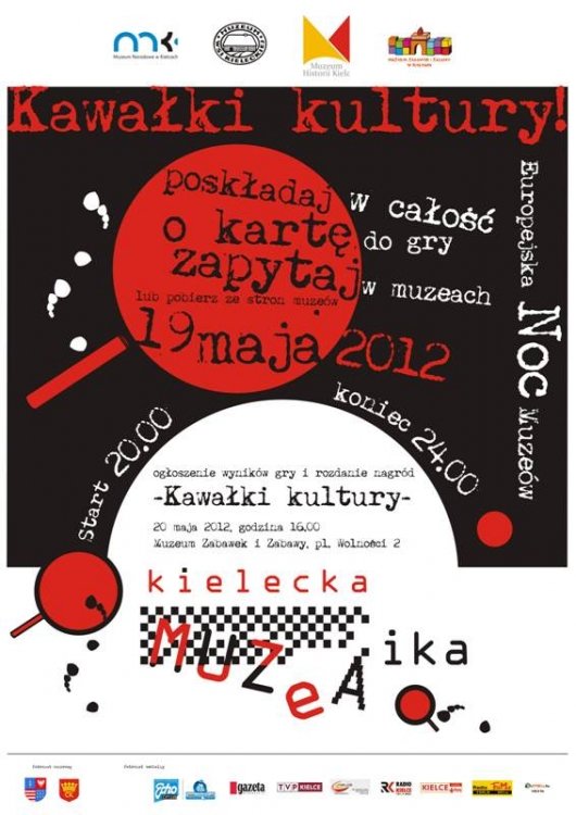 Kawałki kultury – gra w białą noc muzeów Kielce