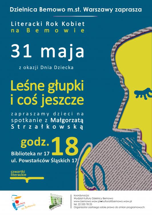 Małgorzata Strzałkowska z cyklu Czwartki Literackie