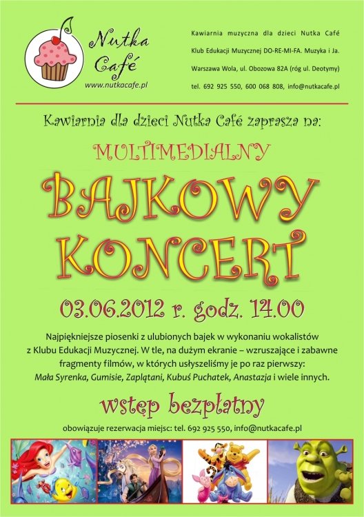 Multimedialny Bajkowy Koncert