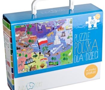 Puzzle Polska dla dzieci