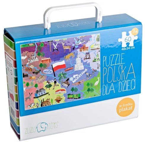 Puzzle Polska dla dzieci