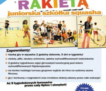 Wakacje z rakietą w Racquet Squash Club