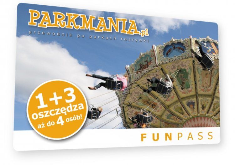 Weekendowy wypad do parku rozrywki tylko z kartą Funpass!