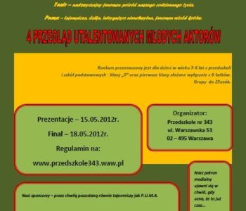 przegląd teatrzyków dziecięcych