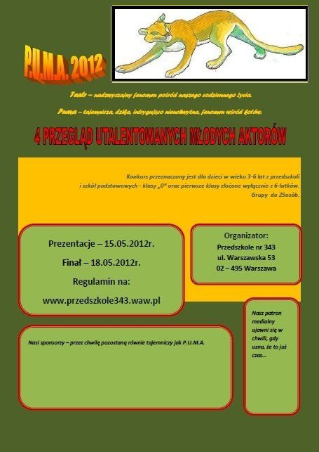 przegląd teatrzyków dziecięcych