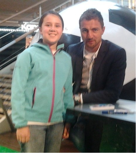 Jerzy Dudek w Centrum Janki