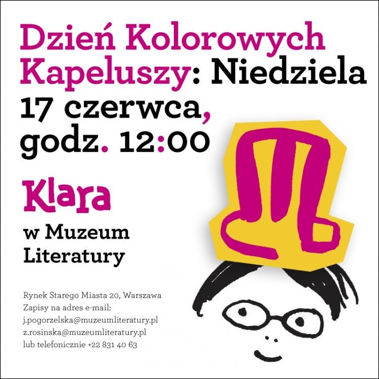 Klara. Proszę tego nie czytać