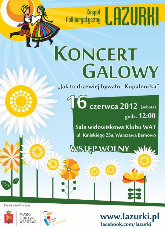 Koncert Galowy Zespołu Folklorystycznego