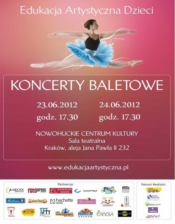 Koncerty Baletowe dla dzieci