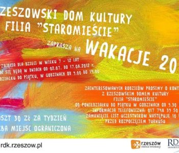 Letni wypoczynek dzieci – Rzeszów