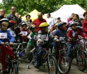 Tłumy małych cyklistów na Dziecięcych Wyścigach Rowerkowych!