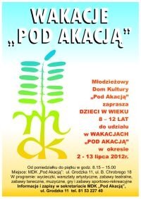 Wakacje pod Akacją  – Lublin 2012