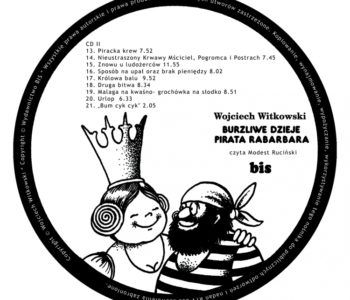 Burzliwe dzieje pirata Rabarbara – audiobook