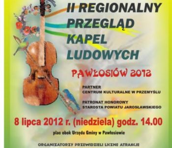 II Regionalny Przegląd Kapel Ludowych w Pawłosiowie