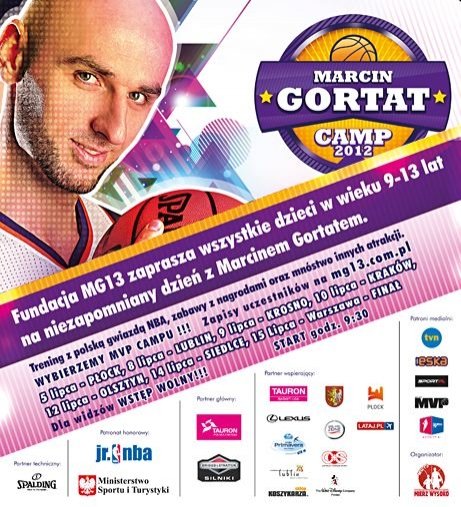 Marcin Gortat Camp 2012 – Lublin Krosno