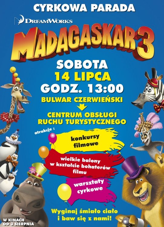 Parada Madagaskar w Krakowie