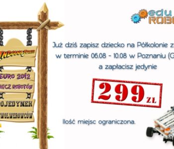 Półkolonie z Robotami. Promocja!