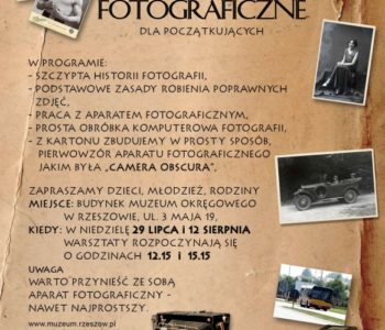 Warsztaty fotograficzne dla początkujących – Rzeszów