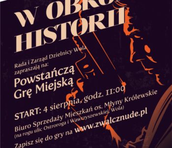 powstańcza gra miejska na Woli