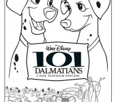 101 dalmatyńczyków - kolorowanka