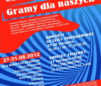 I Festiwal Grajków Ulicznych – Gramy dla Naszych