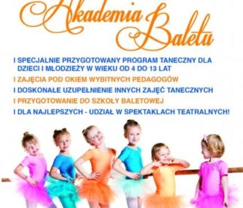 Nabór do Akademii Baletu Egurrola Dance Kids