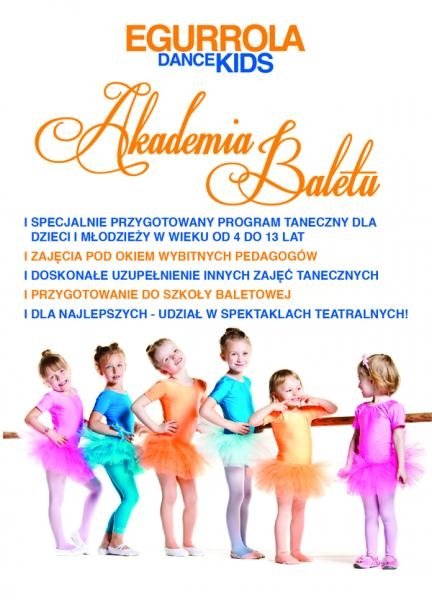 Nabór do Akademii Baletu Egurrola Dance Kids