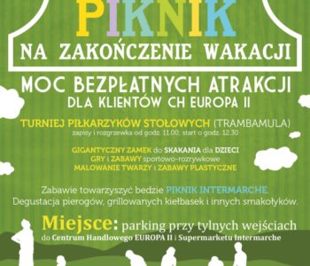 Piknikowe zakończenie wakacji – Nowy Sącz