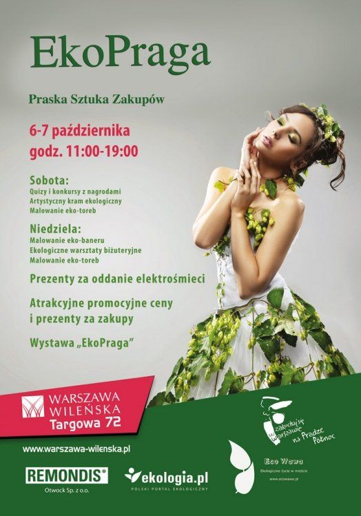 Akcja proekologiczna w CH Warszawa Wileńska