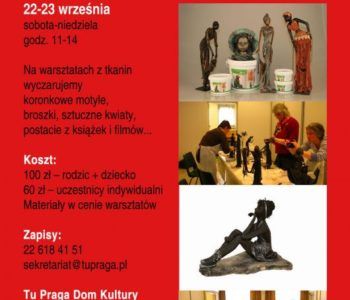 Familijne warsztaty rzeźby z tkaniny