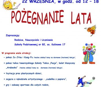 Festyn Pożegnanie lata