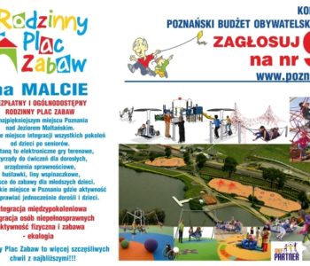 Głosowanie na plac zabaw dla Dzieci w Poznaniu