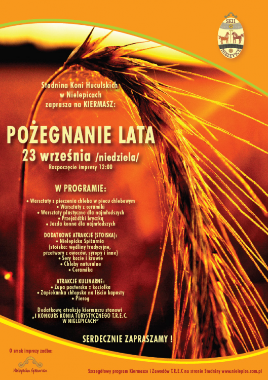 Kiermasz Pożegnanie Lata 2012