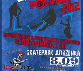 Mistrzostwa Polski w jeździe wyczynowej na Hulajnodze!