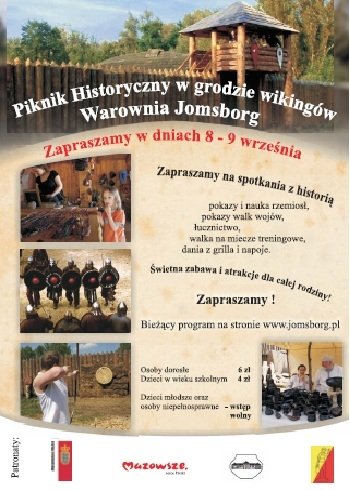 Piknik historyczny w Grodzie wikingów Warownia Jomsborg