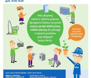 Sprzątanie Świata – zbiórka elektrośmieci