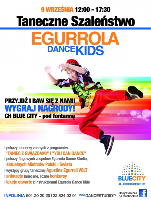 Taneczne szaleństwo z Egurrola Dance Kids w Blue City