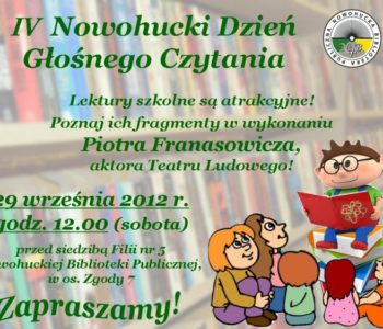 V Nowohucki Dzień Głośnego Czytania