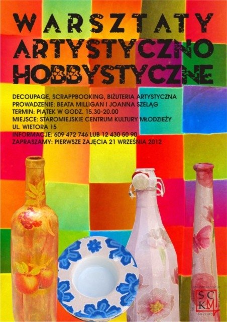 Warsztaty artystyczno-hobbystyczne