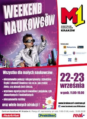 Weekend Naukowców w M1 Kraków
