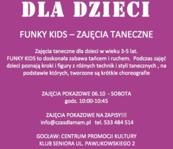 zajęcia taneczne dla dzieci