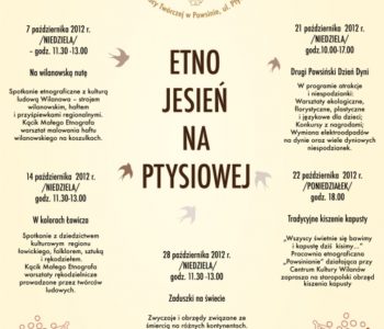 Etno Jesień na Ptysiowej