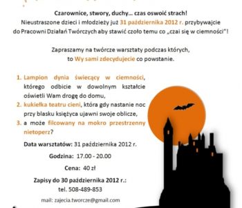 Halloween w Pracowni Działań Twórczych