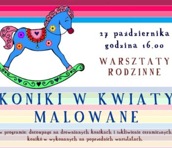 Koniki w kwiaty malowane