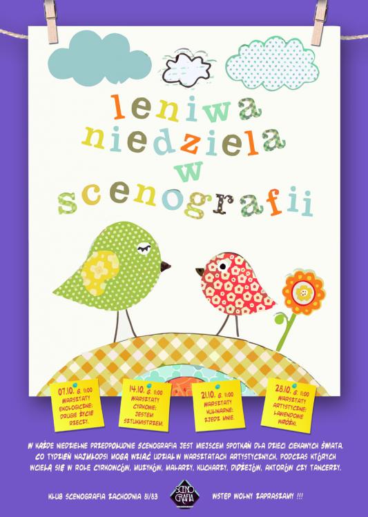 Leniwa niedziela w Scenografii