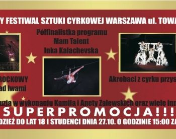 Ramstein i Michael Jackson – cyrkowe show dla młodzieży i studentów